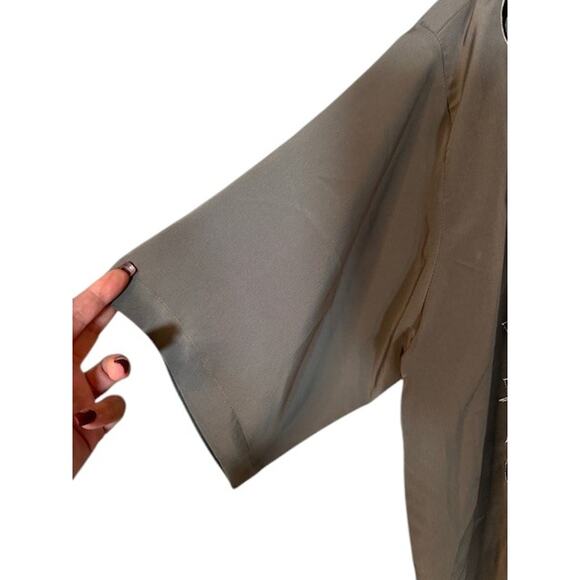 House of Blues Gray Tribal Collared Button Down Dressy Casual Shirt Men Sz XL - Picture 5 of 8